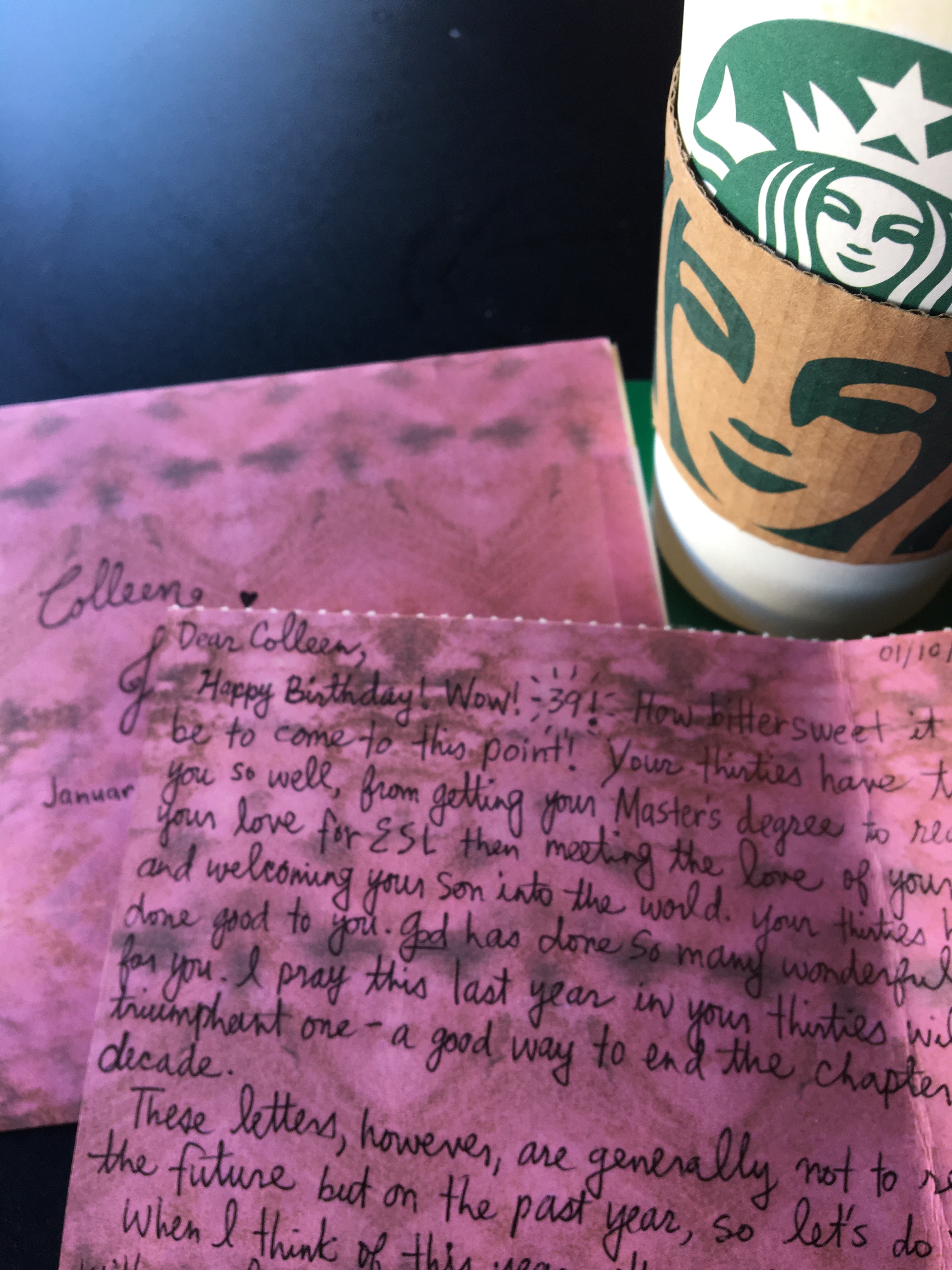 Birthday Letters and Treasures in Jars of&nbsp;Clay
