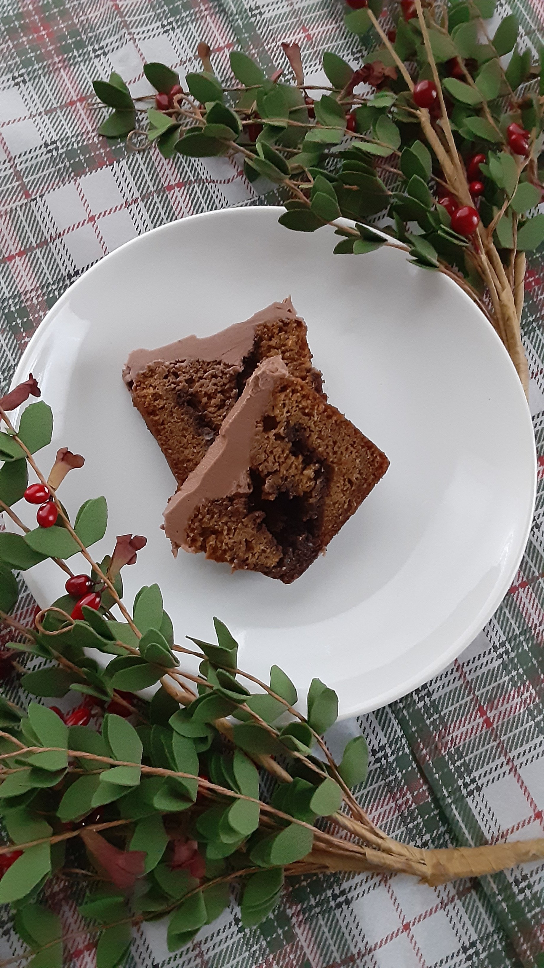 Mini Nutella Swirl Gingerbread Loaves with Nutella&nbsp;Buttercream
