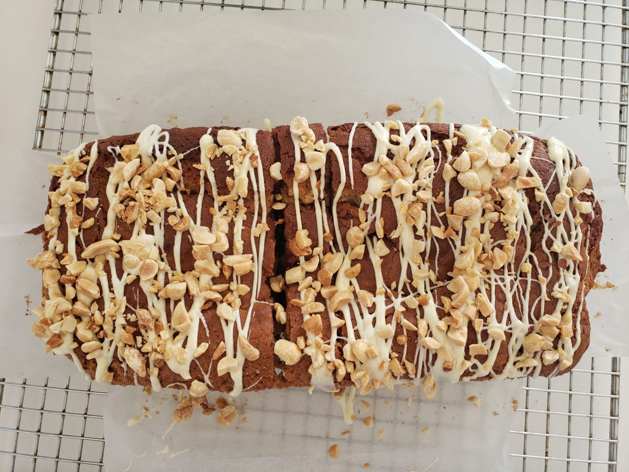 White Chocolate Peanut Butter&nbsp;Loaf