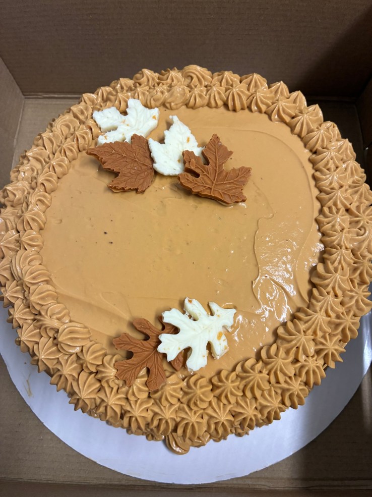 Thanksgiving Pumpkin Cake